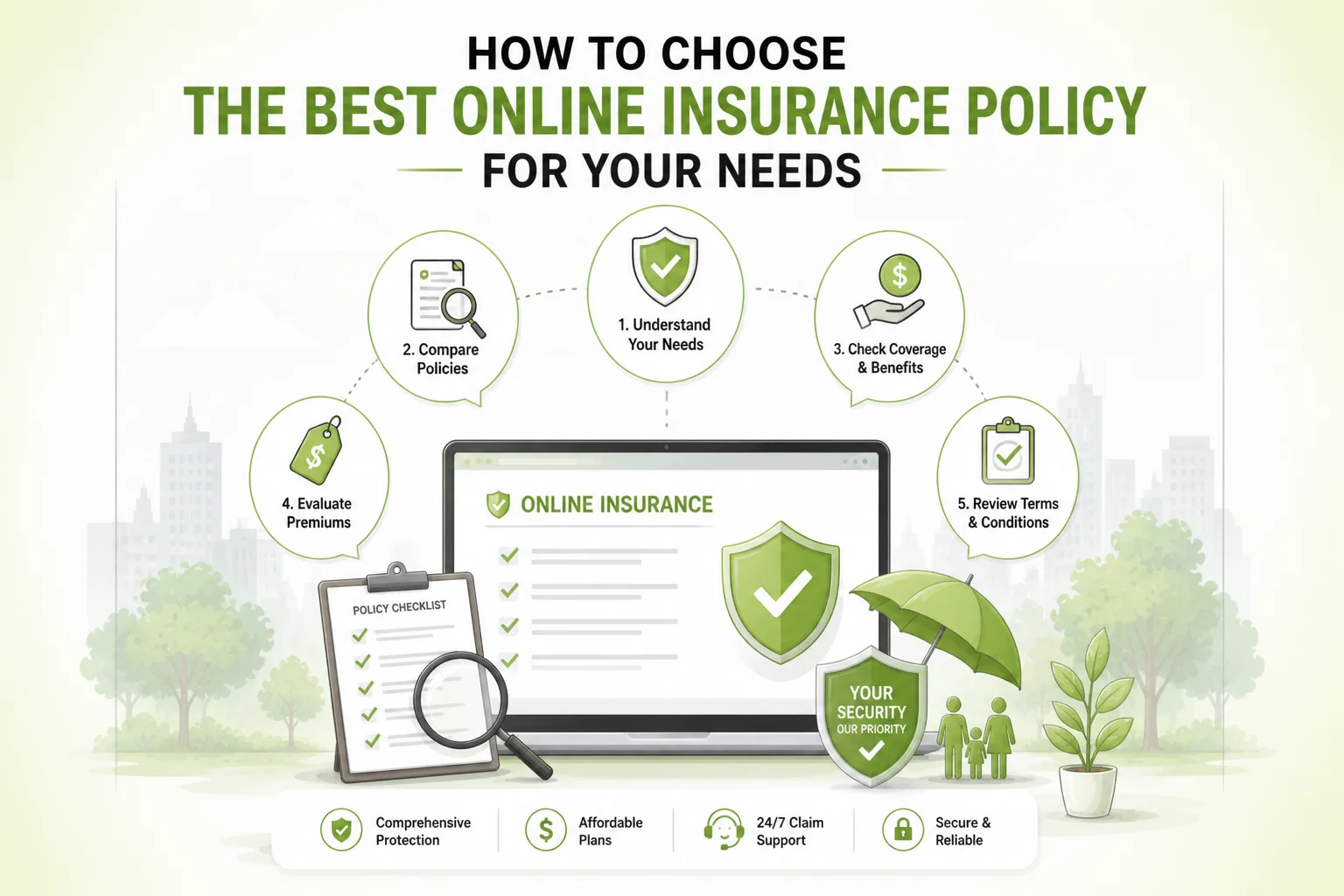 How To Choose Best Online Insurance Policy For Your Needs